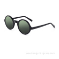 Private Label Shades Wholesale Brand Round Frame Acetate Sunglasses Polarized For Women
